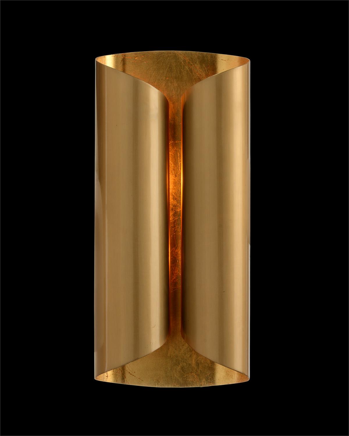 Curled Two-Light Wall Sconce