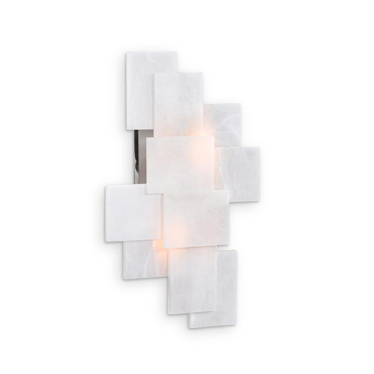 Stone, Alabaster Wall Sconce With A Nod To Mondrian – Ceiling Lighting by John Richard | Sutter & Vale