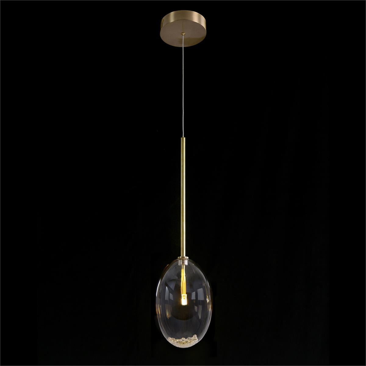 Echo: Glass Globe Single Droplight – Ceiling Lighting by John Richard | Sutter & Vale