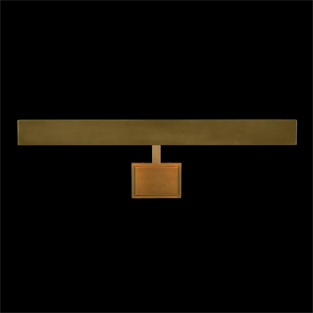 Antique Brass Wall-Mounted Picture Light by John Richard | Sutter & Vale