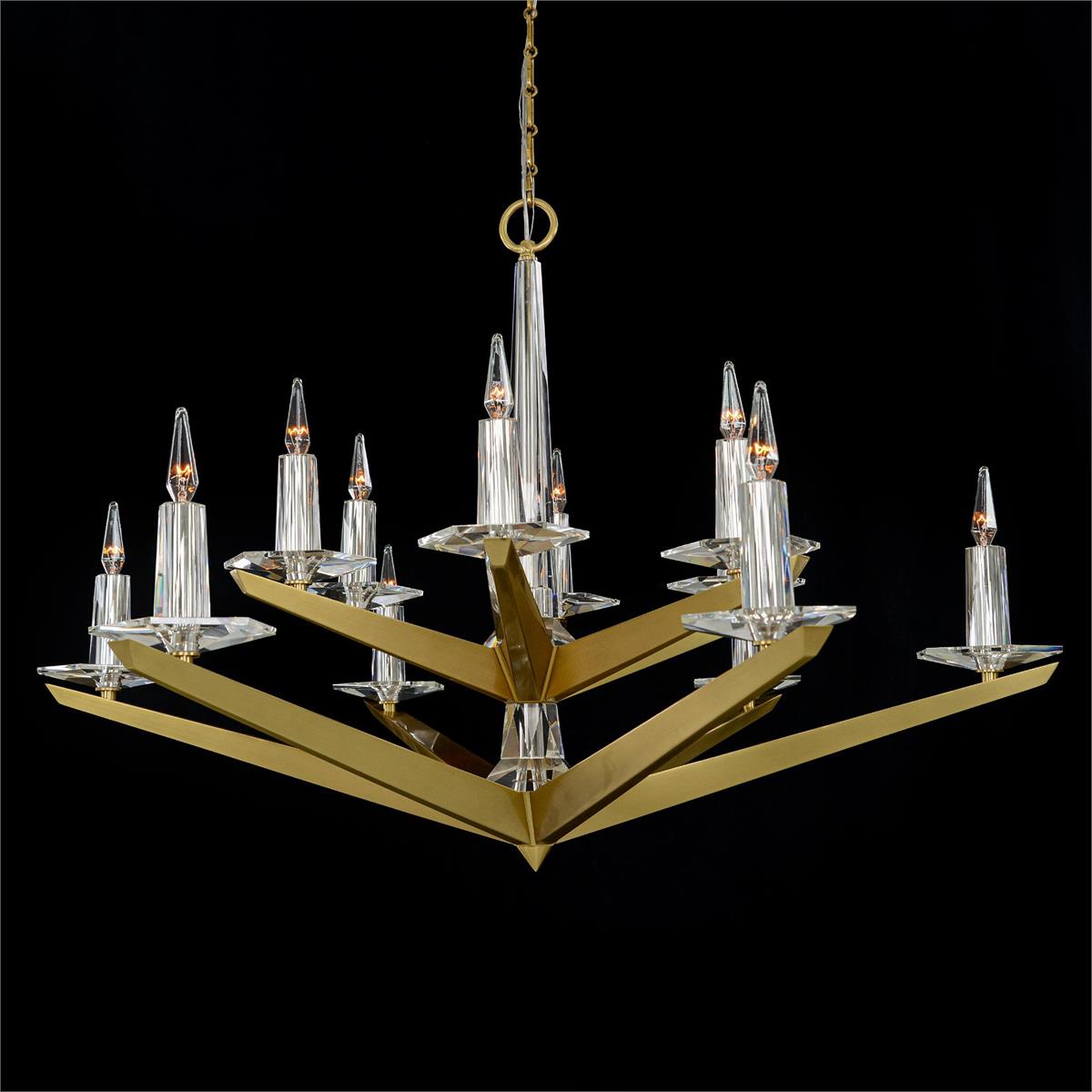 Antares Twelve-Light Chandelier – Ceiling Lighting by John Richard | Sutter & Vale