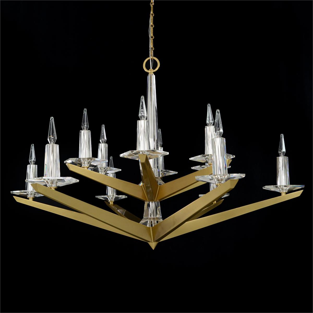 Antares Twelve-Light Chandelier – Ceiling Lighting by John Richard | Sutter & Vale