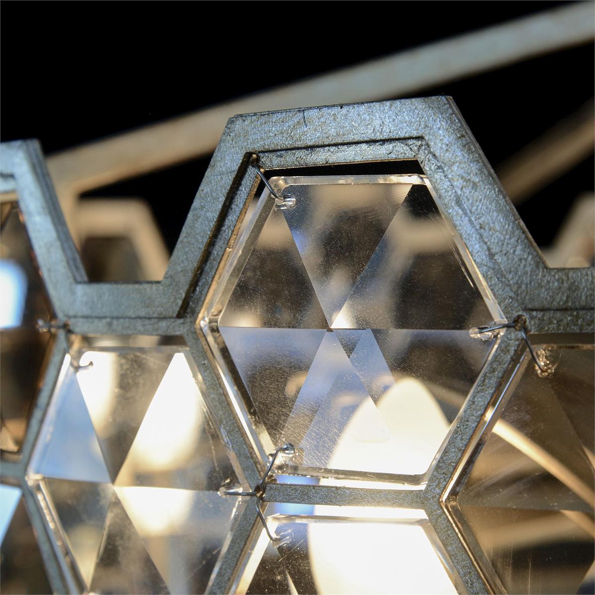 Array Chandelier with Fan, Large – Ceiling Lighting by John Richard | Sutter & Vale