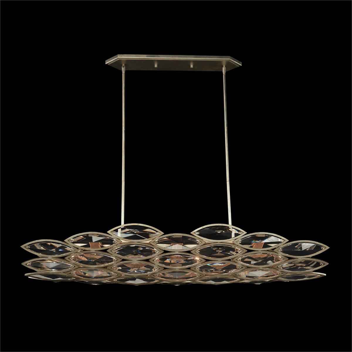 Petaline Six-Light Horizontal Chandelier – Ceiling Lighting by John Richard | Sutter & Vale