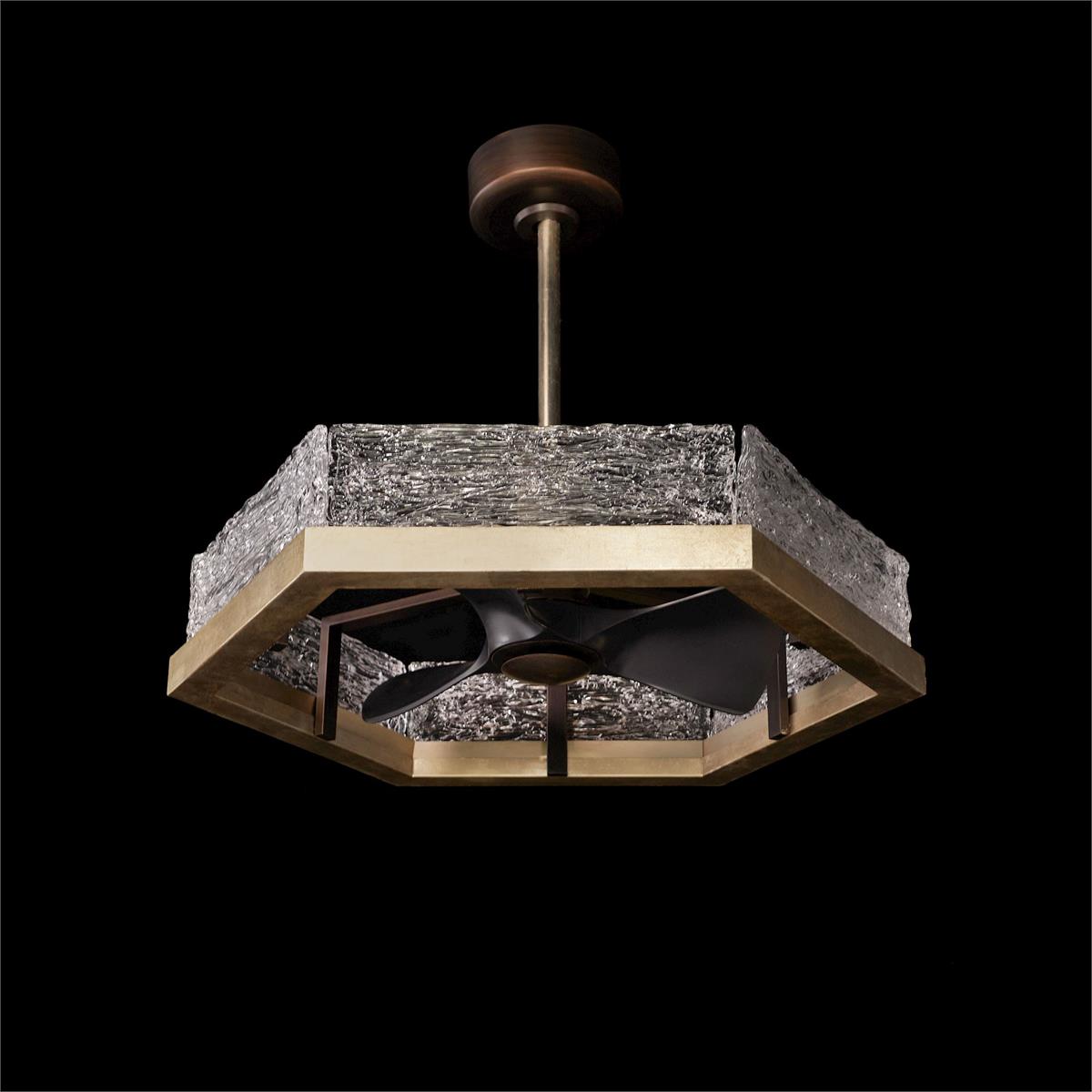 Lucian Chandelier with Fan – Ceiling Lighting by John Richard | Sutter & Vale