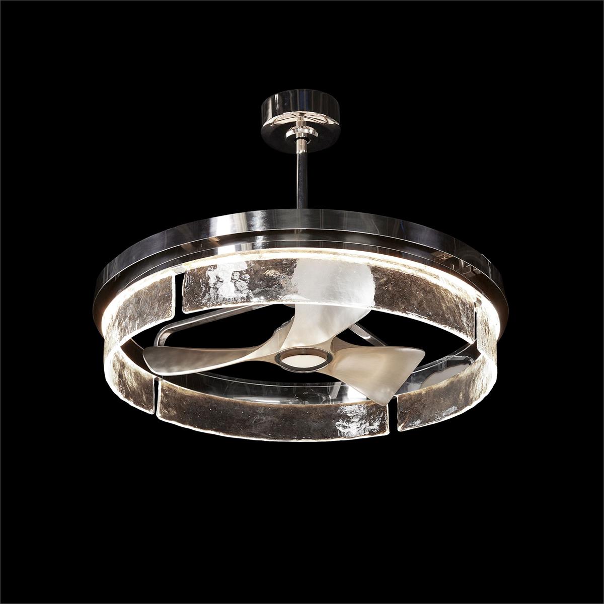 Sinclair Chandelier with Fan by John Richard | Sutter & Vale
