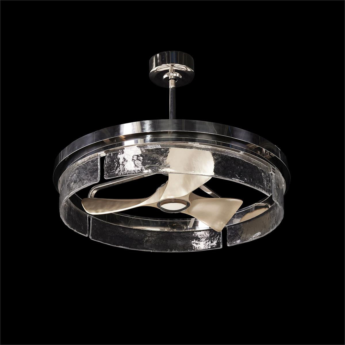 Sinclair Chandelier with Fan by John Richard | Sutter & Vale