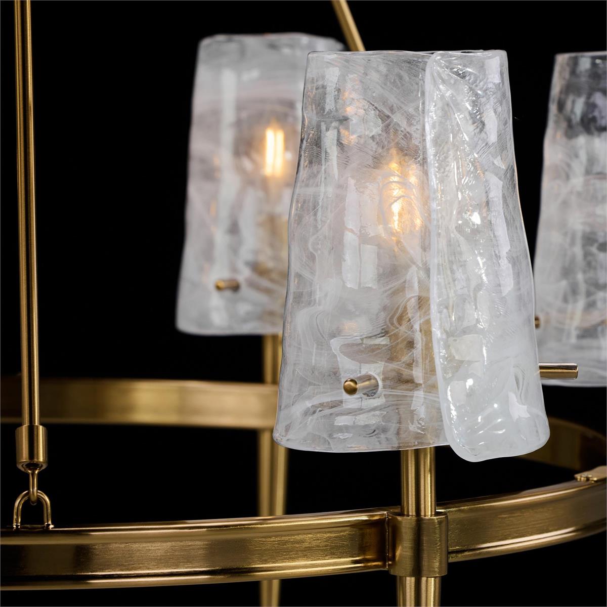 Coffee Bronze Torch Six-Light Chandelier – Ceiling Lighting by John Richard | Sutter & Vale