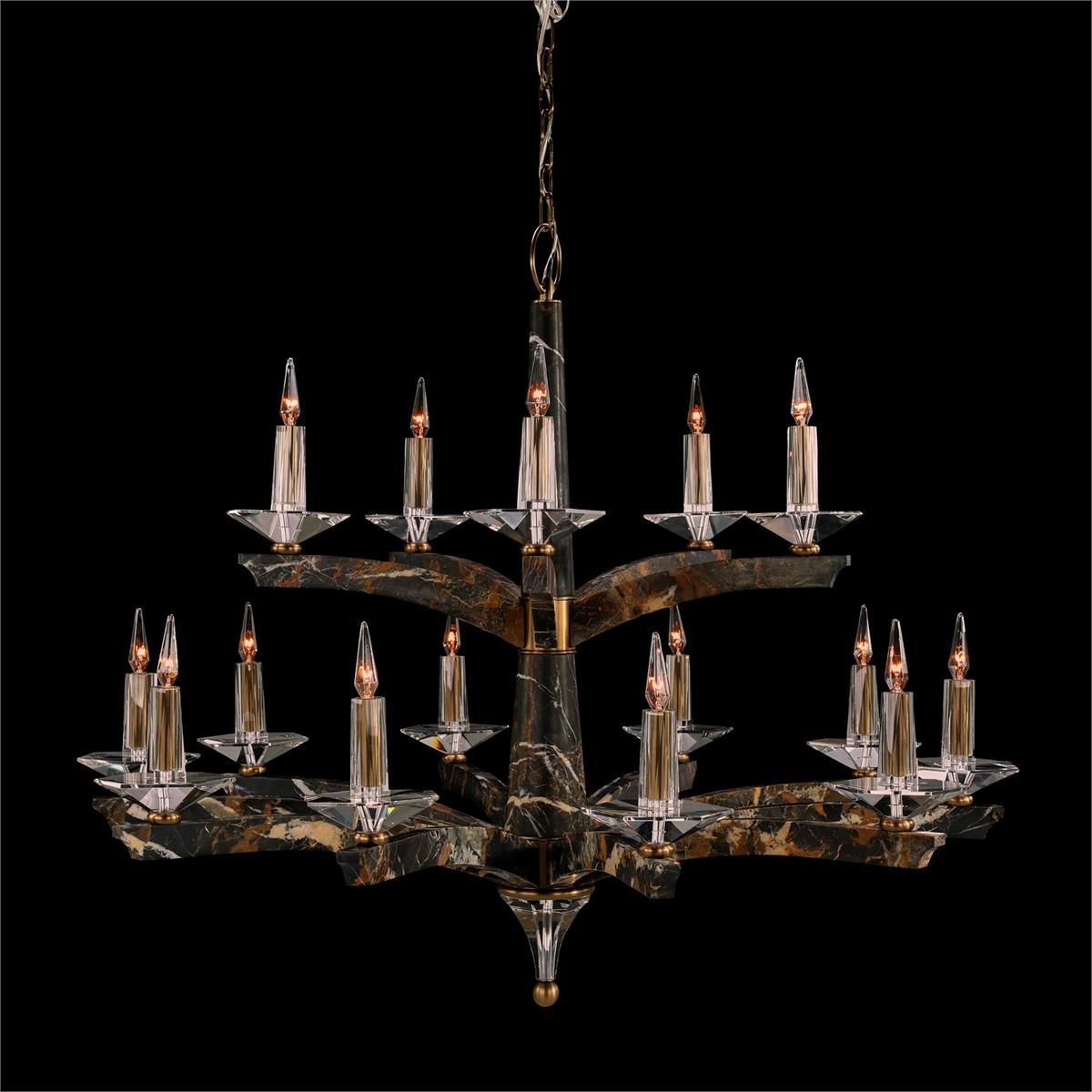 Inverness Fifteen-Light Chandelier – Ceiling Lighting by John Richard | Sutter & Vale