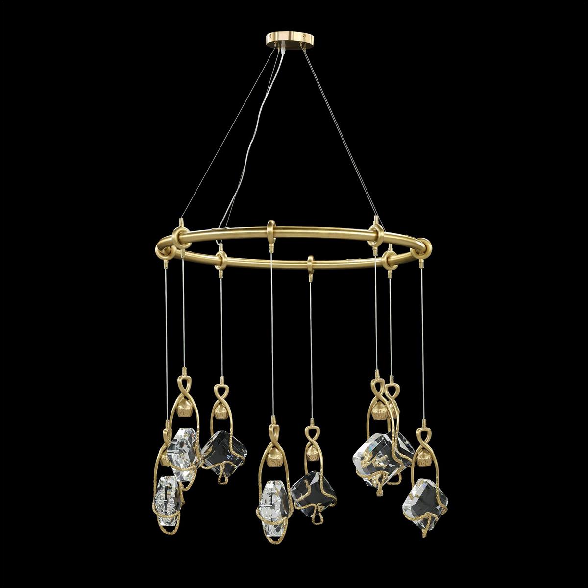 Mirelle Eight-Light Chandelier – Ceiling Lighting by John Richard | Sutter & Vale