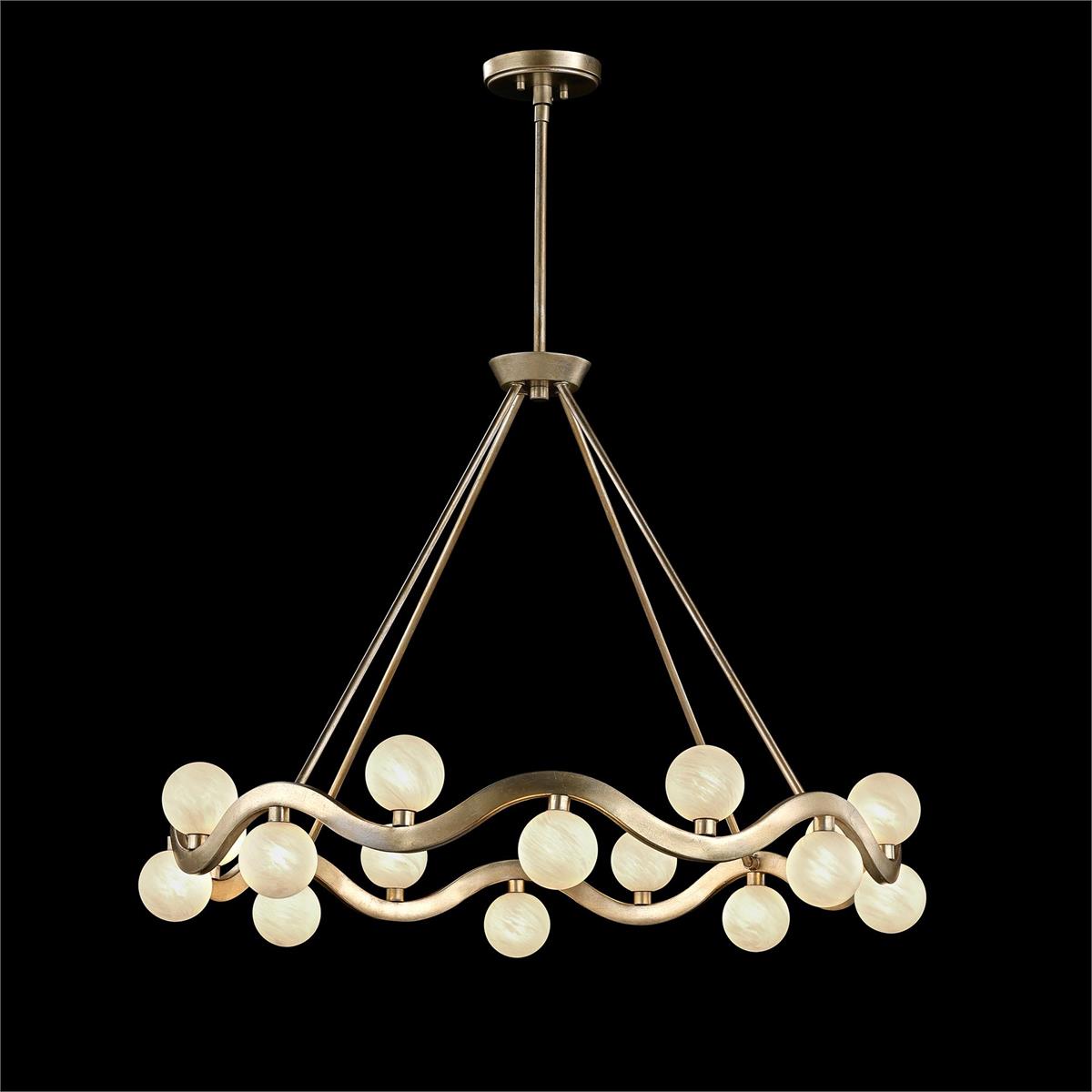 Cantus Sixteen-Light Chandelier – Ceiling Lighting by John Richard | Sutter & Vale