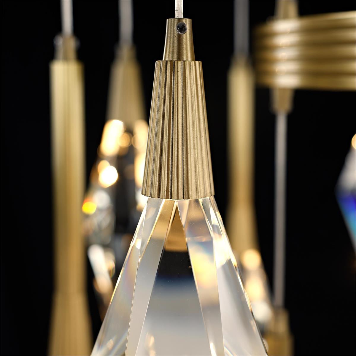 Sprezzatura Seventeen-Light Chandelier – Ceiling Lighting by John Richard | Sutter & Vale