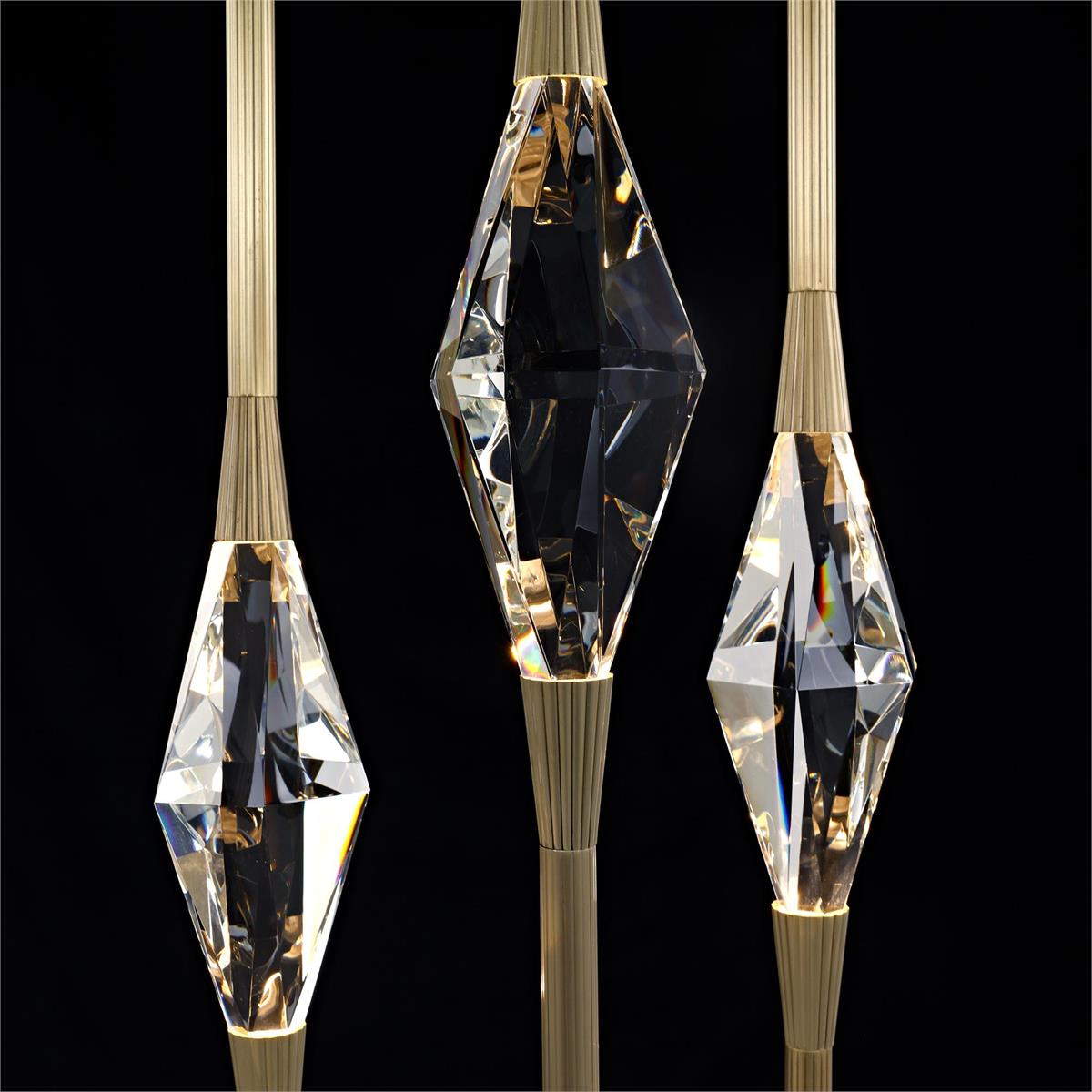 Sprezzatura Twelve-Light Horizontal Chandelier – Ceiling Lighting by John Richard | Sutter & Vale