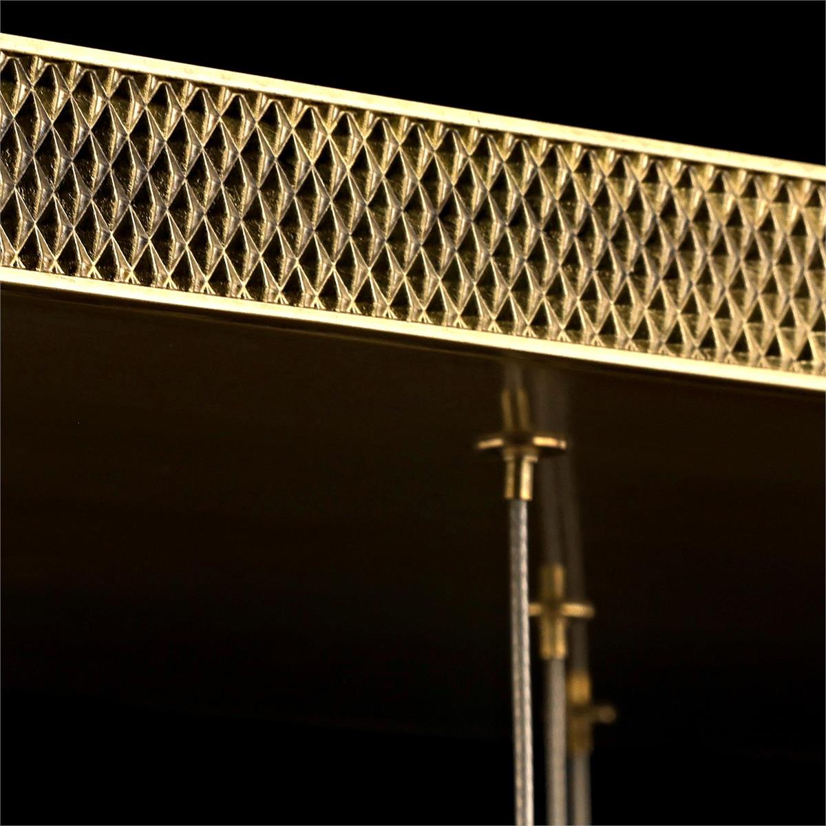 Bergamo Fourteen-Light Horizontal Chandelier – Ceiling Lighting by John Richard | Sutter & Vale