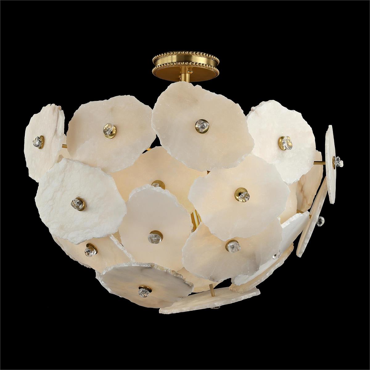 Montserrat Four-Light Flush Mount – Ceiling Lighting by John Richard | Sutter & Vale