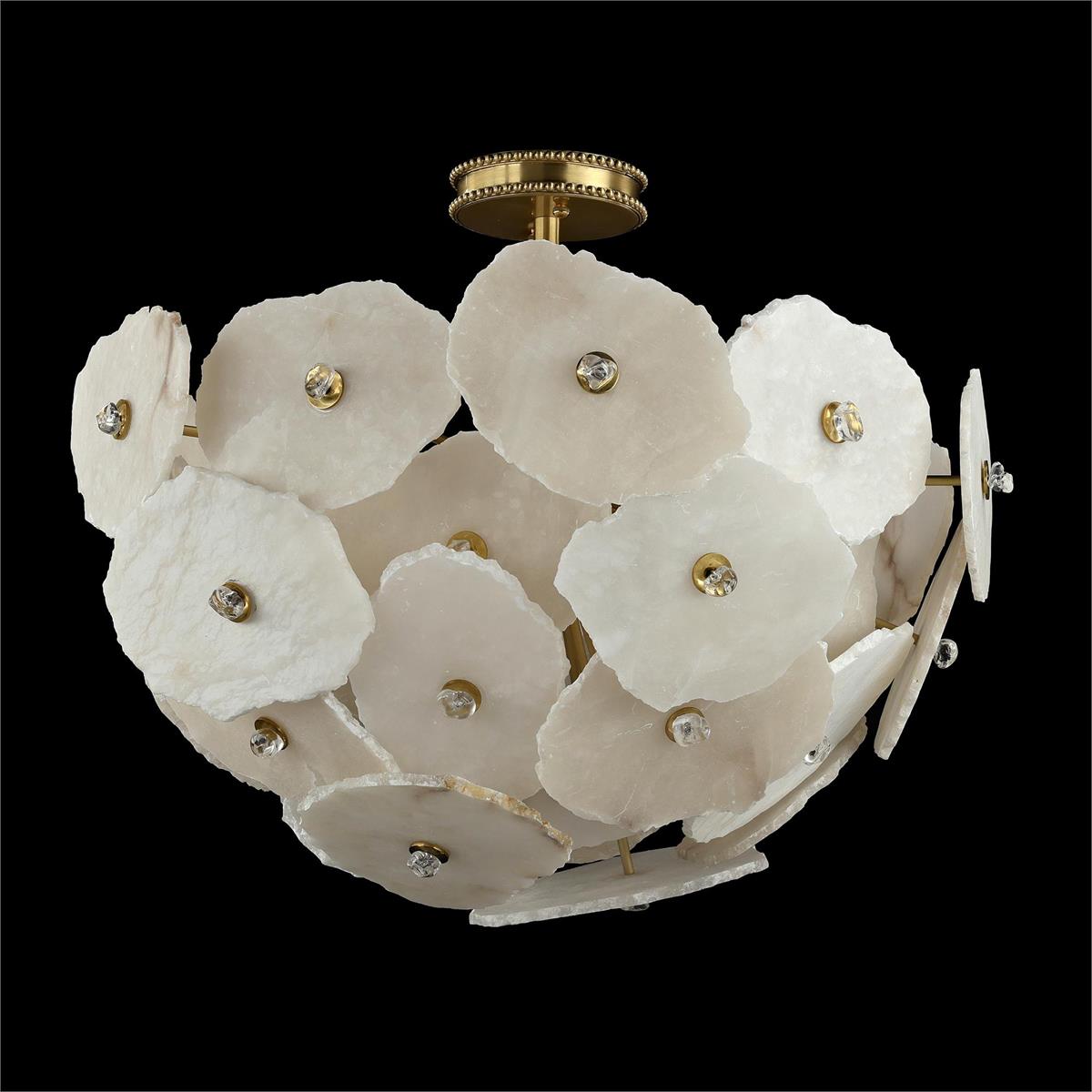 Montserrat Four-Light Flush Mount – Ceiling Lighting by John Richard | Sutter & Vale