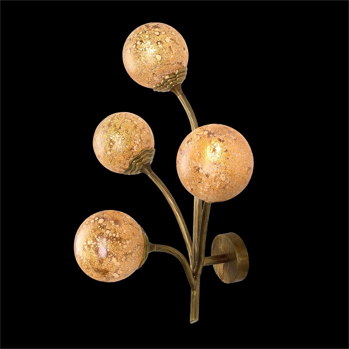 Melia Four-Light Wall Sconce – Sconces by John Richard | Sutter & Vale