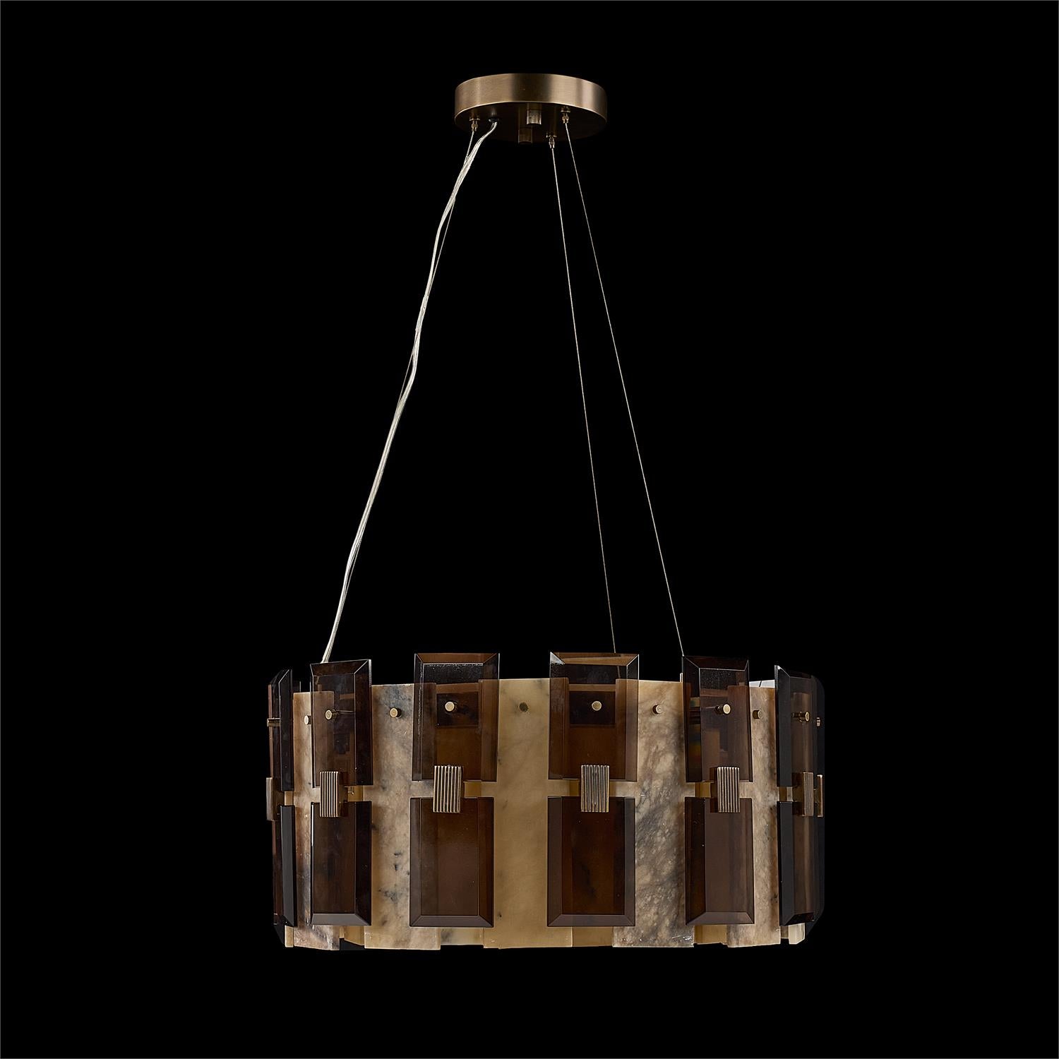 Tamboril Thirteen-Light Chandelier