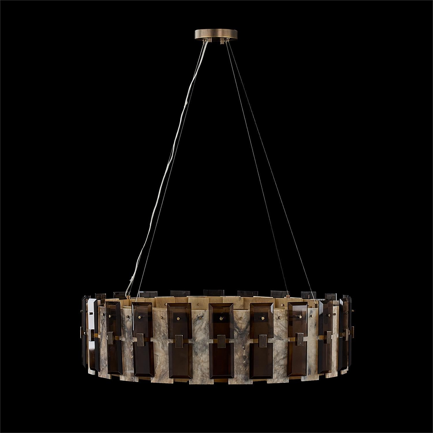 Tamboril Twenty-Two-Light Chandelier