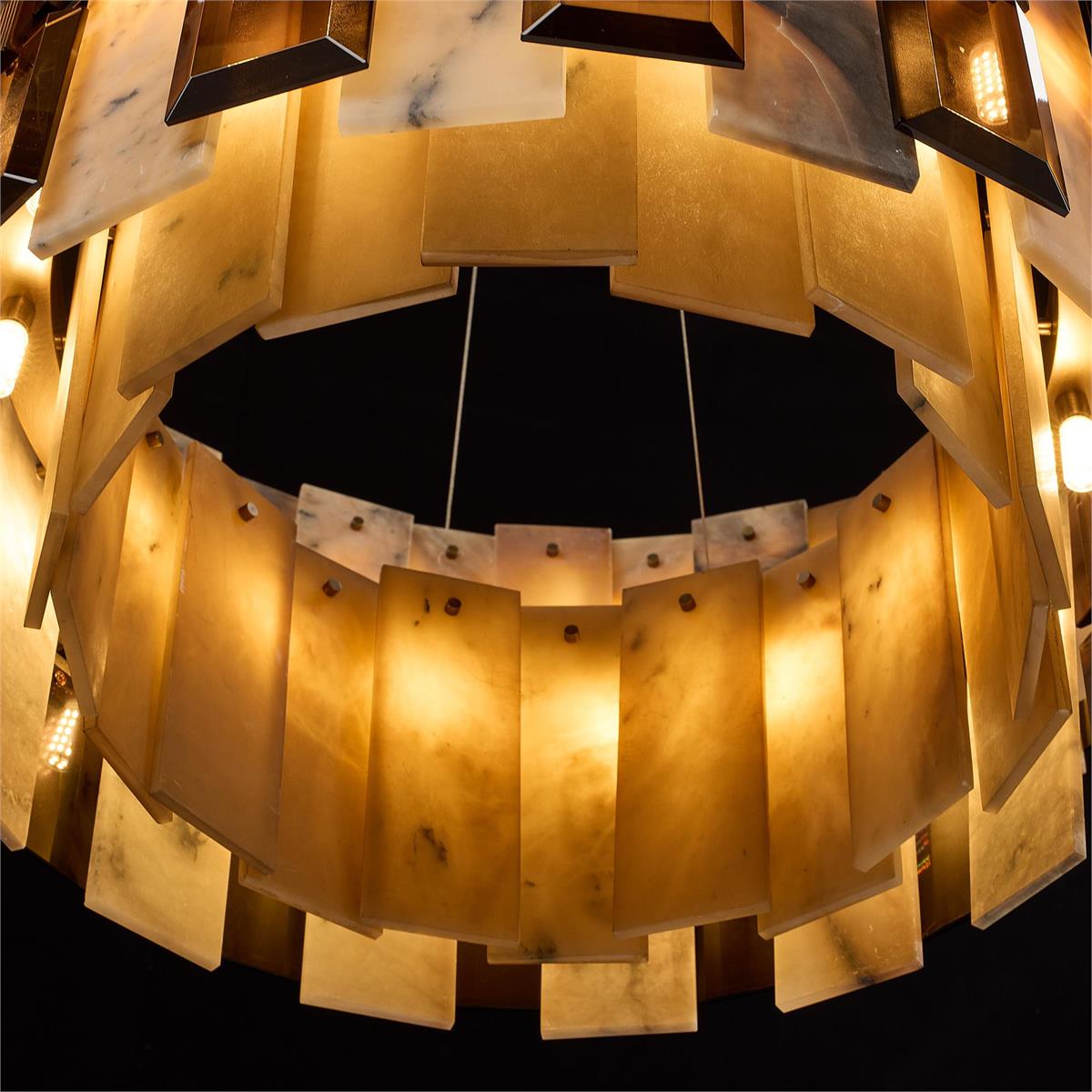 Tamboril Thirty-Eight-Light Two-Tier Chandelier – Ceiling Lighting by John Richard | Sutter & Vale