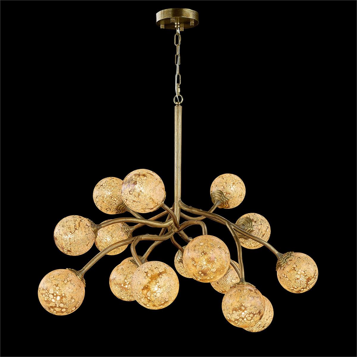 Melia Sixteen-Light Chandelier – Ceiling Lighting by John Richard | Sutter & Vale