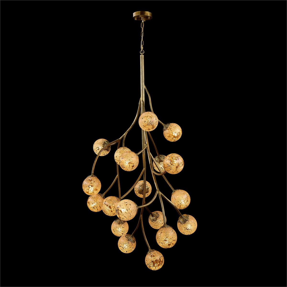 Melia Nineteen-Light Chandelier – Ceiling Lighting by John Richard | Sutter & Vale