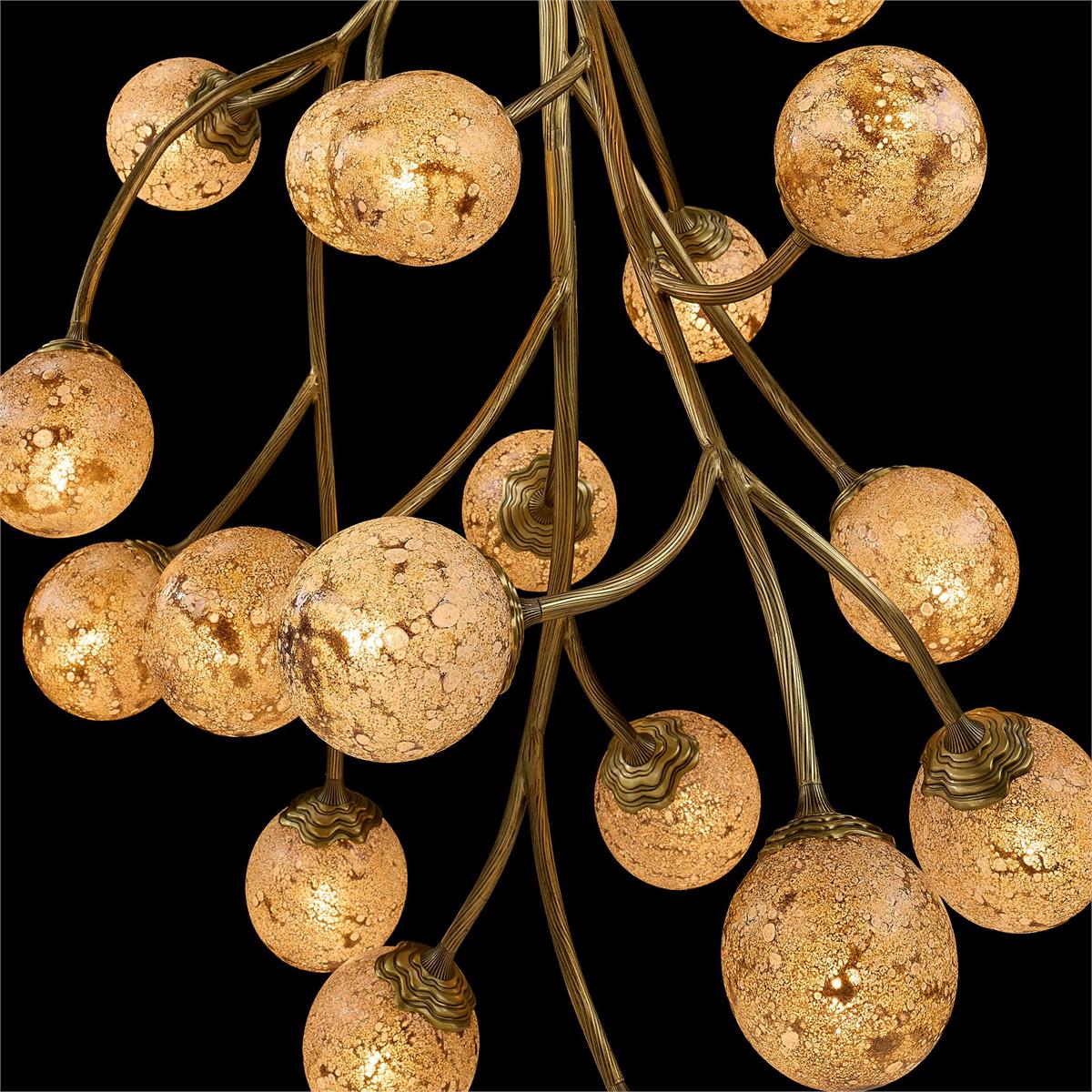 Melia Nineteen-Light Chandelier – Ceiling Lighting by John Richard | Sutter & Vale