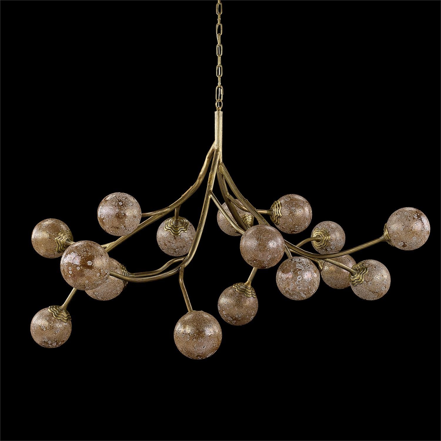 Melia Sixteen-Light Horizontal Chandelier