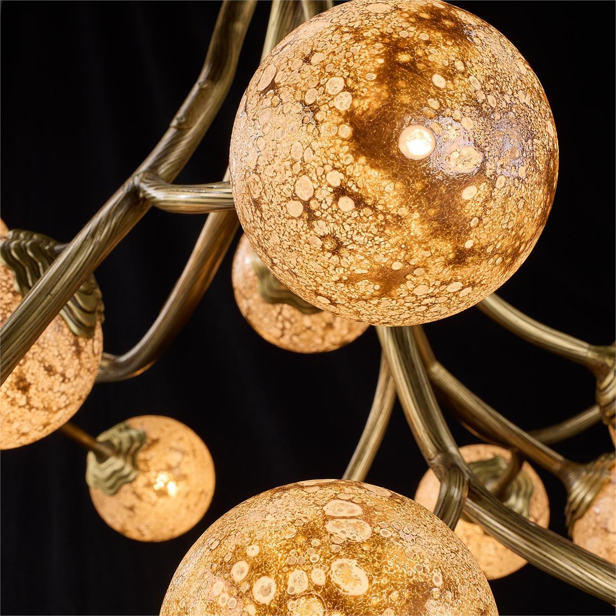 Melia Sixteen-Light Horizontal Chandelier – Ceiling Lighting by John Richard | Sutter & Vale