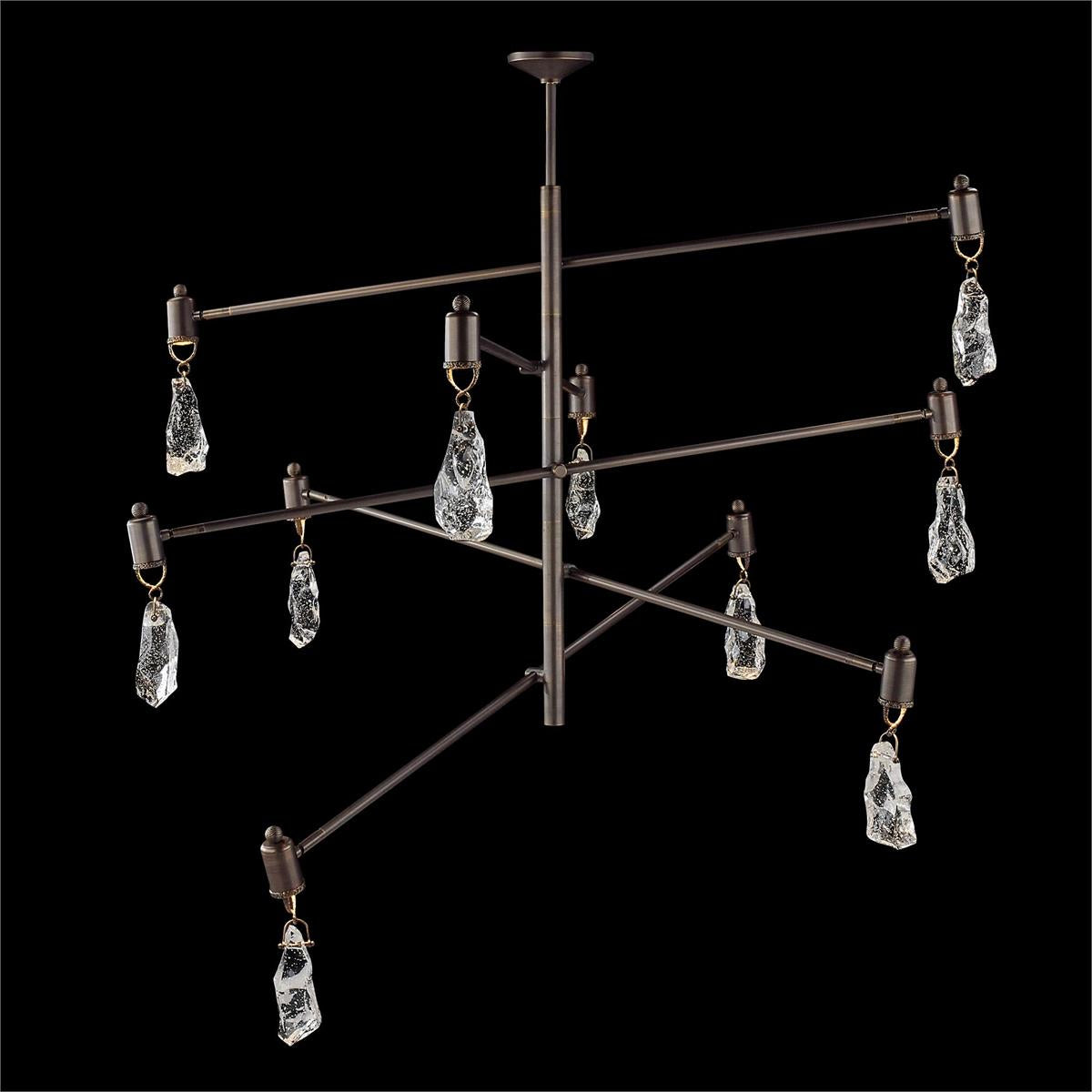 Barcelona Ten-Light Chandelier – Ceiling Lighting by John Richard | Sutter & Vale