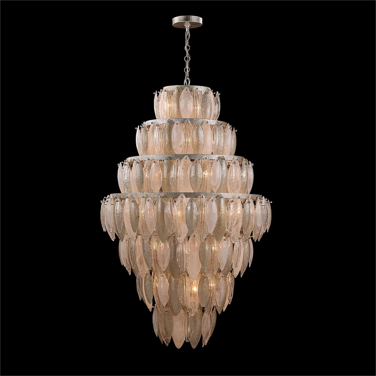 Aria Seven-Tier Thirty-Three-Light Chandelier – Ceiling Lighting by John Richard | Sutter & Vale