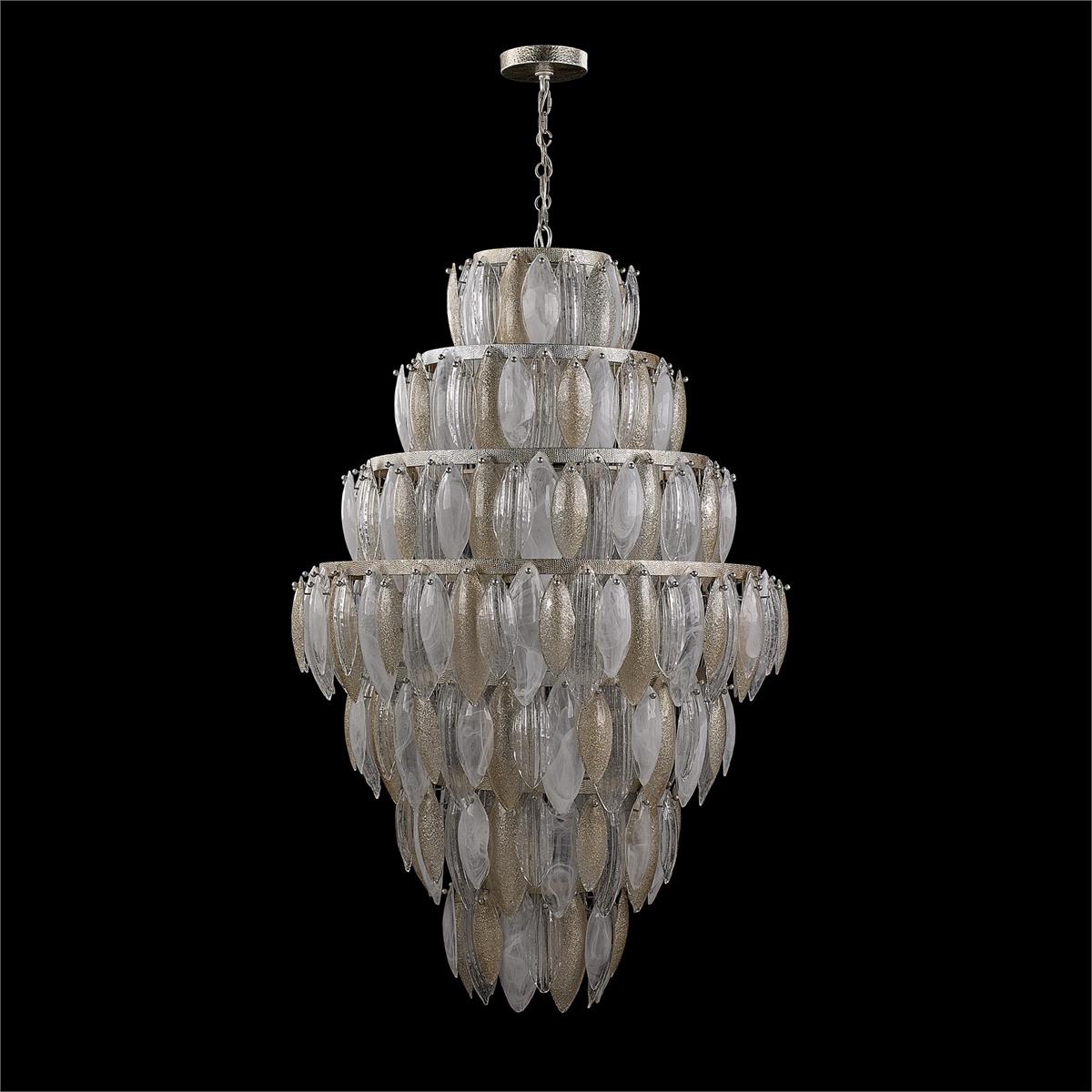 Aria Seven-Tier Thirty-Three-Light Chandelier – Ceiling Lighting by John Richard | Sutter & Vale