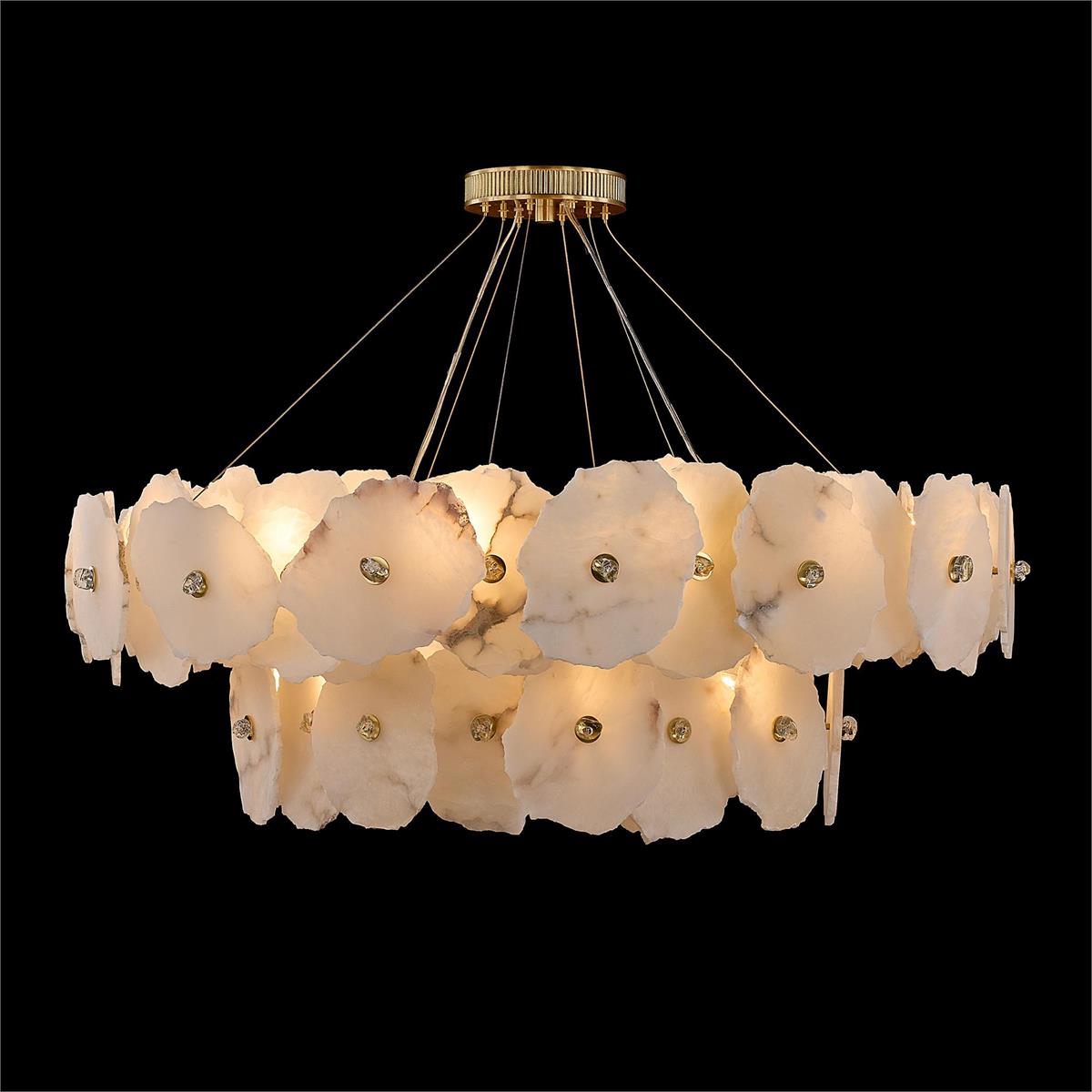 Montserrat Two-Tier Twenty-Four-Light Chandelier – Ceiling Lighting by John Richard | Sutter & Vale