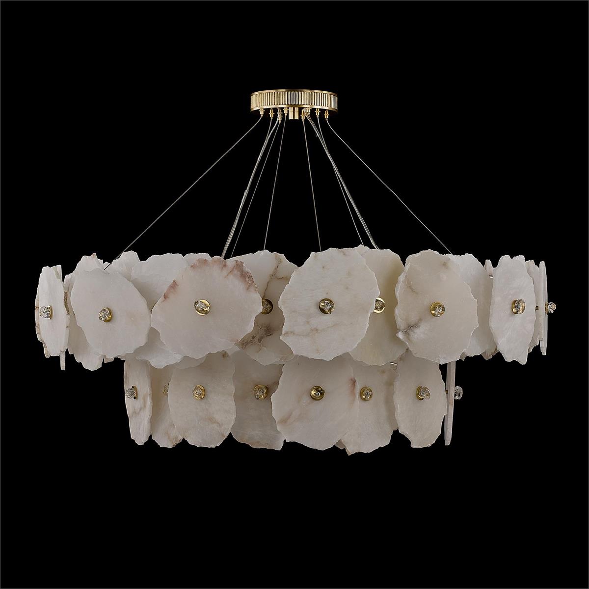 Montserrat Two-Tier Twenty-Four-Light Chandelier – Ceiling Lighting by John Richard | Sutter & Vale
