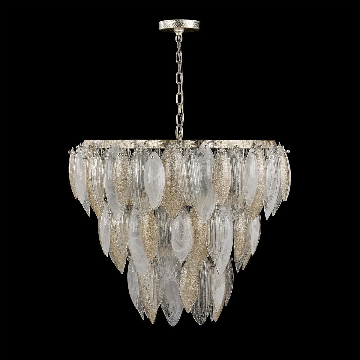 Aria Twelve-Light Chandelier – Ceiling Lighting by John Richard | Sutter & Vale
