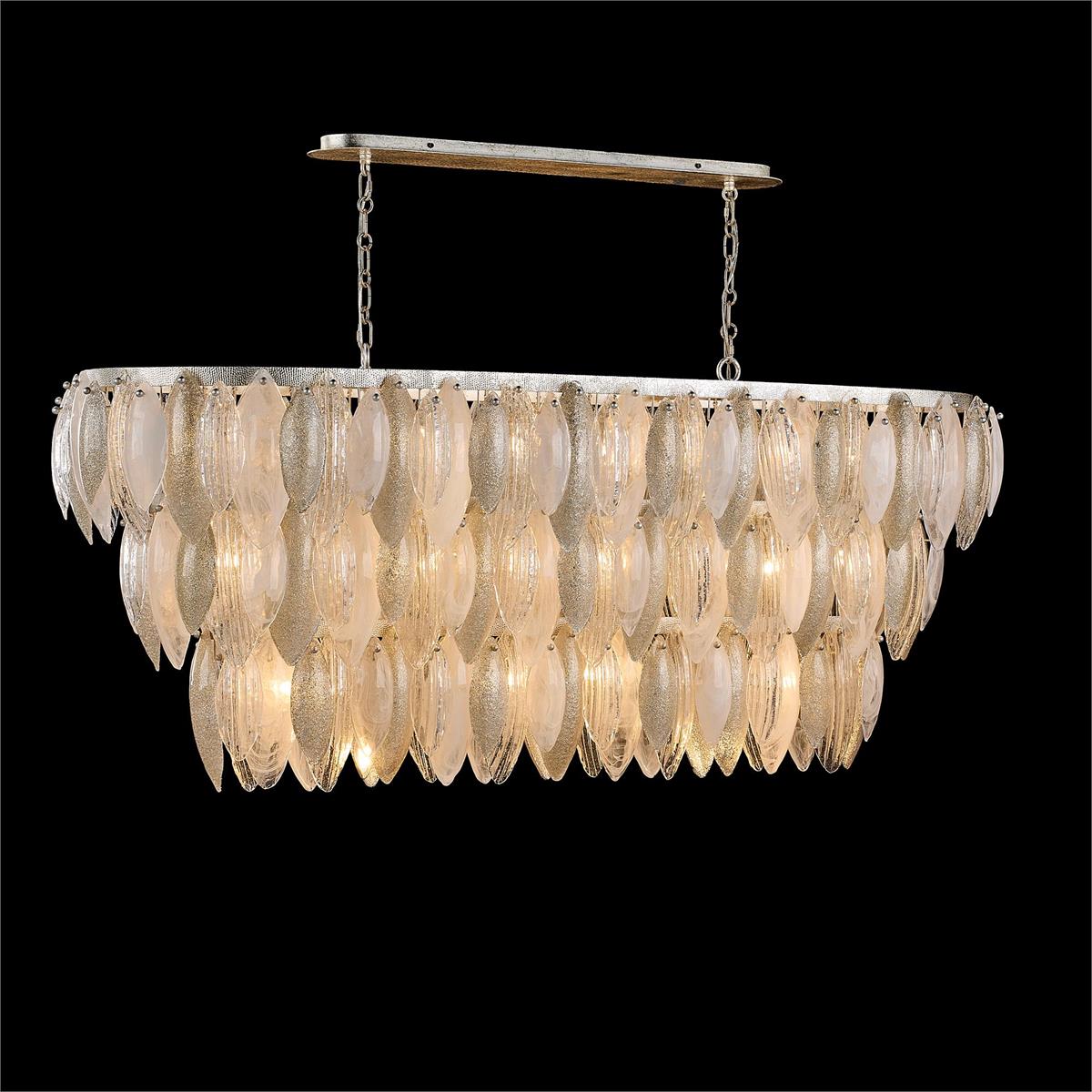 Aria Twenty-Two-Light Horizontal Chandelier – Ceiling Lighting by John Richard | Sutter & Vale
