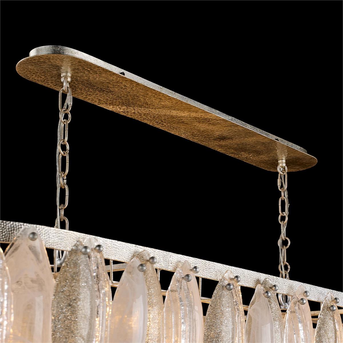 Aria Twenty-Two-Light Horizontal Chandelier – Ceiling Lighting by John Richard | Sutter & Vale
