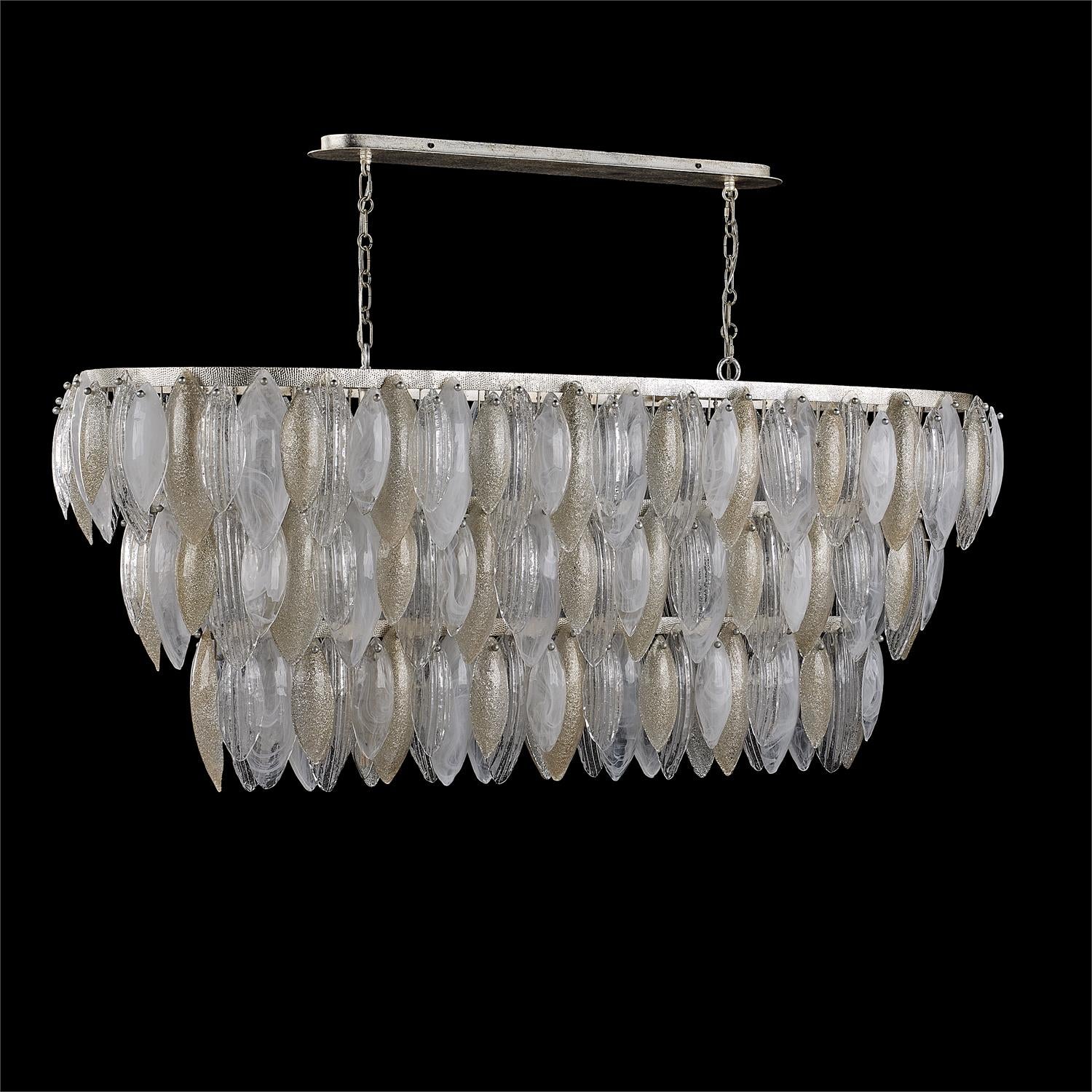 Aria Twenty-Two-Light Horizontal Chandelier