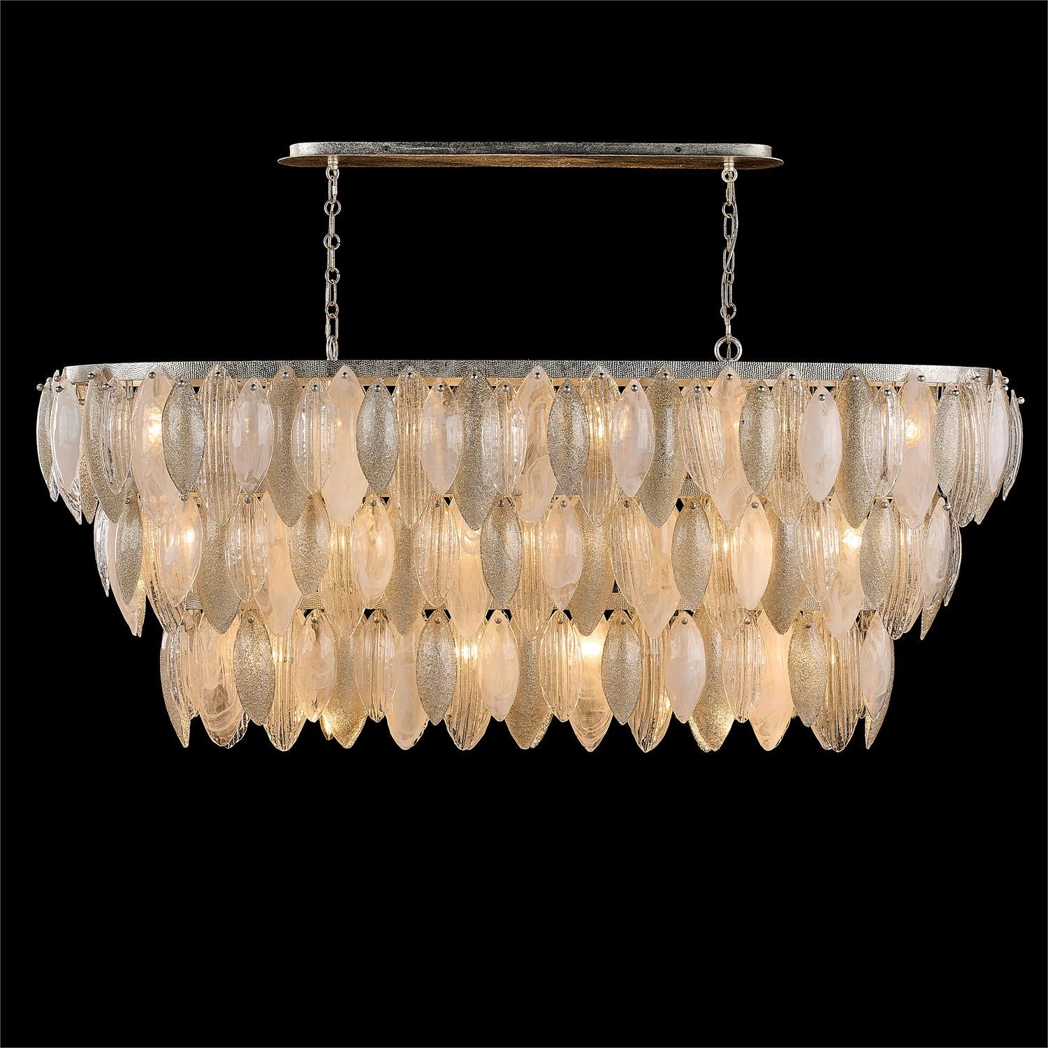 Aria Twenty-Two-Light Horizontal Chandelier