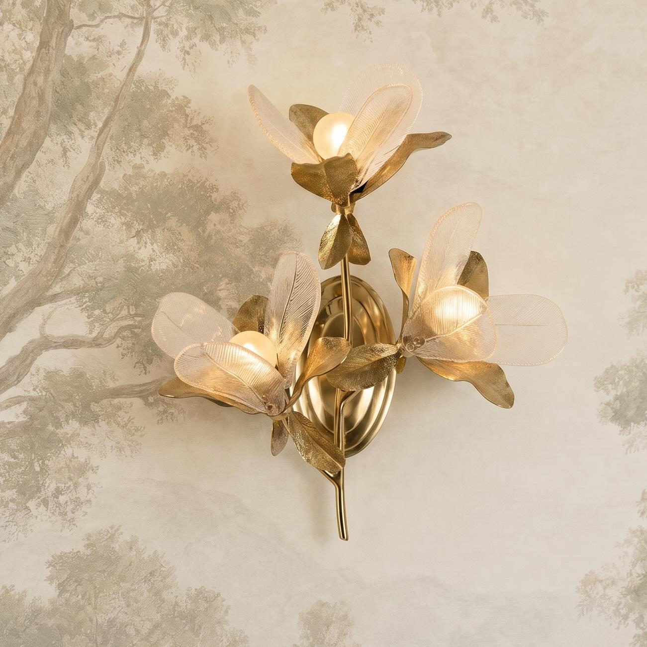 Dryad Three-Light Wall Sconce