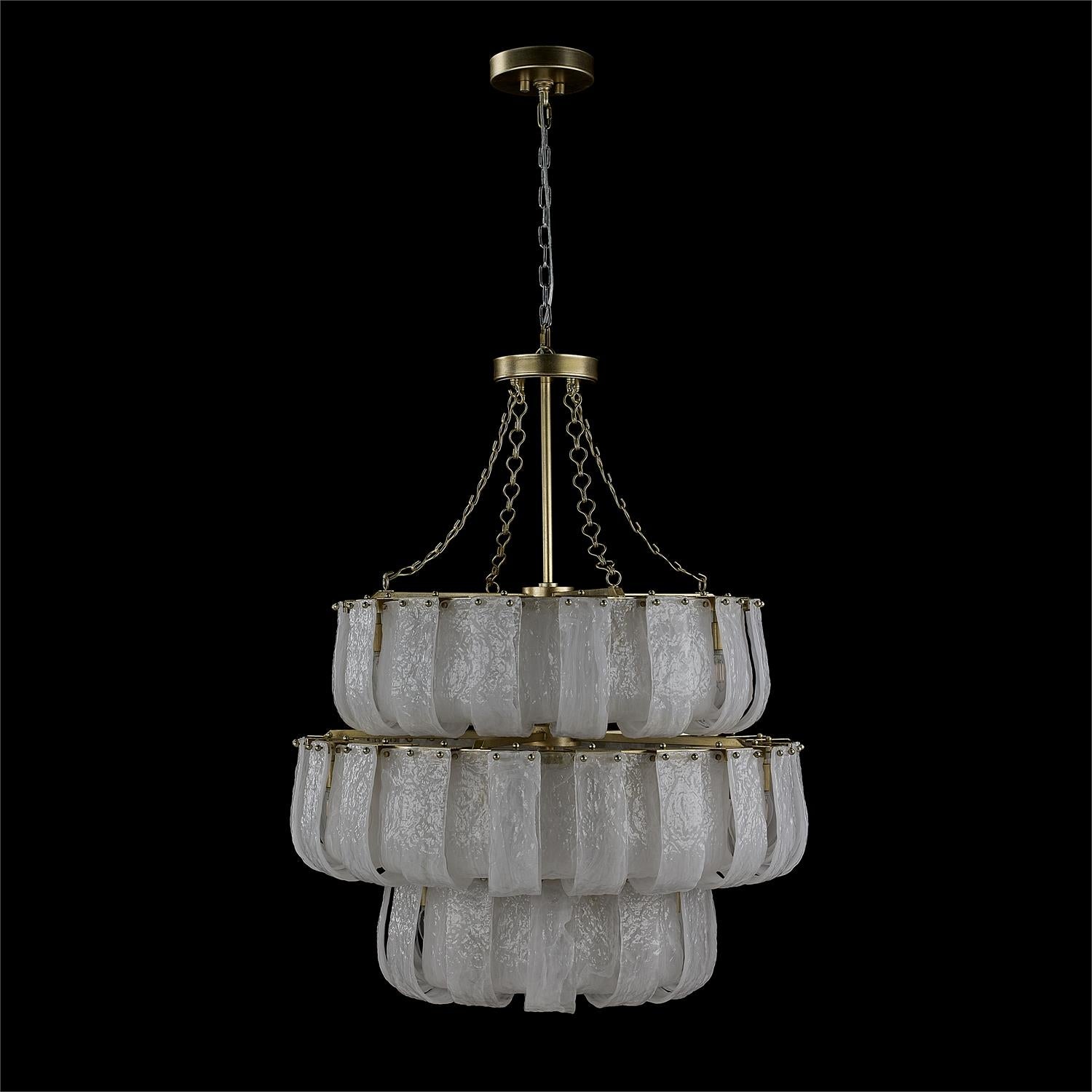 Castello Three-Tier Twenty-Four-Light Chandelier