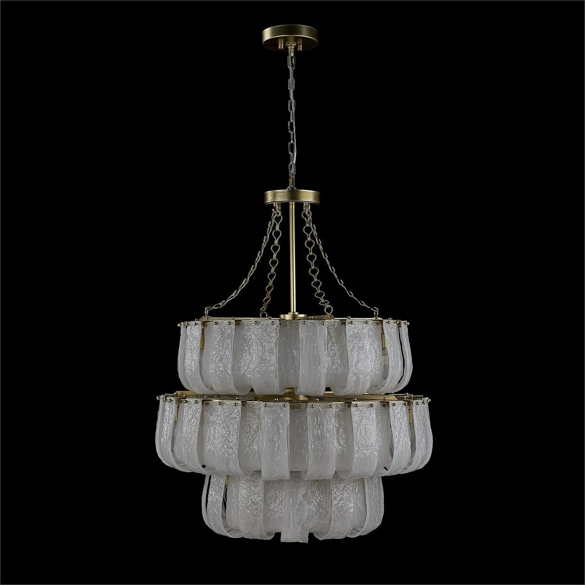 Castello Three-Tier Twenty-Four-Light Chandelier – Ceiling Lighting by John Richard | Sutter & Vale