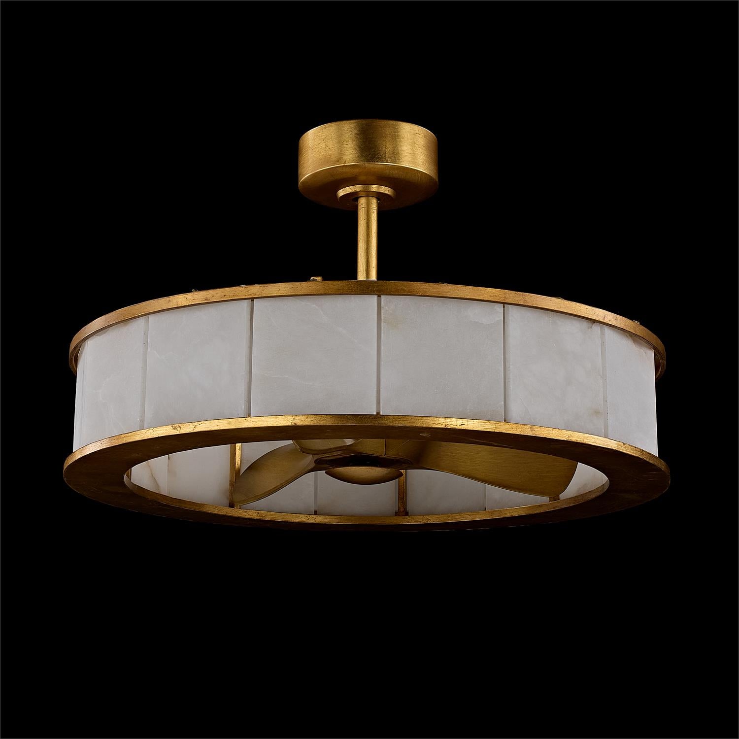 Hadrian Chandelier with Fan
