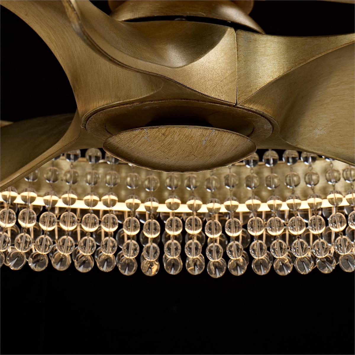 Ellington Chandelier with Fan – Ceiling Lighting by John Richard | Sutter & Vale