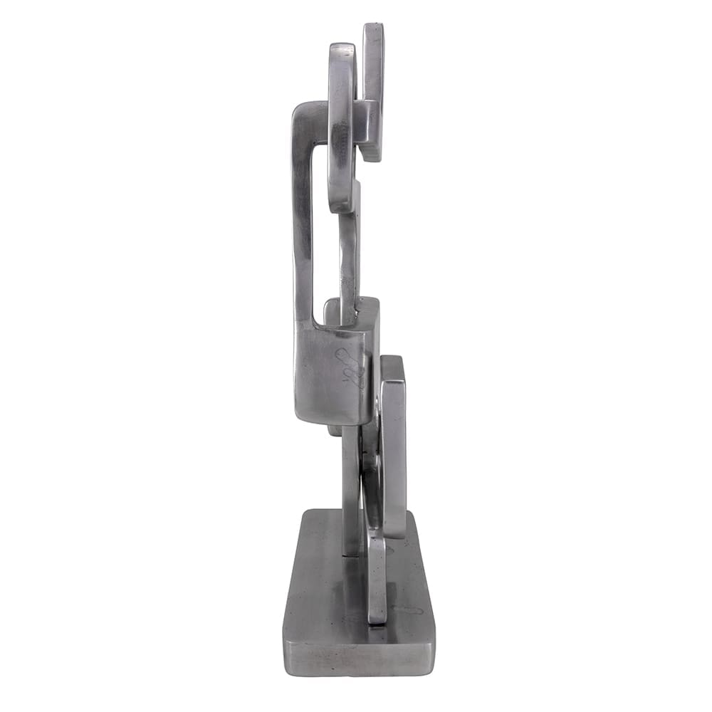 Kubric Sculpture, Silver by Noir Furniture | Sutter & Vale
