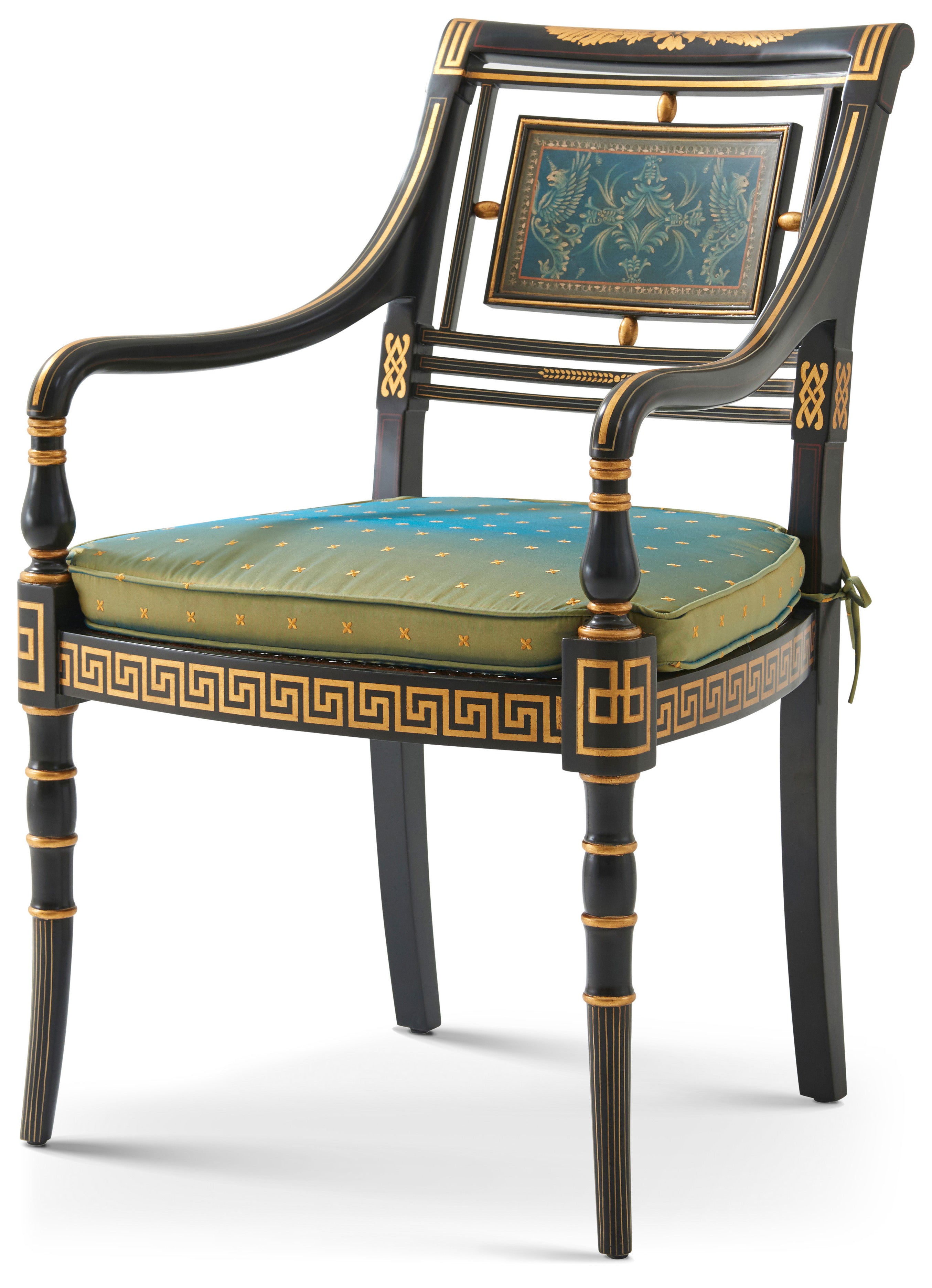 Lavinia's Armchair in Acacia, Cane - Theodore Alexander