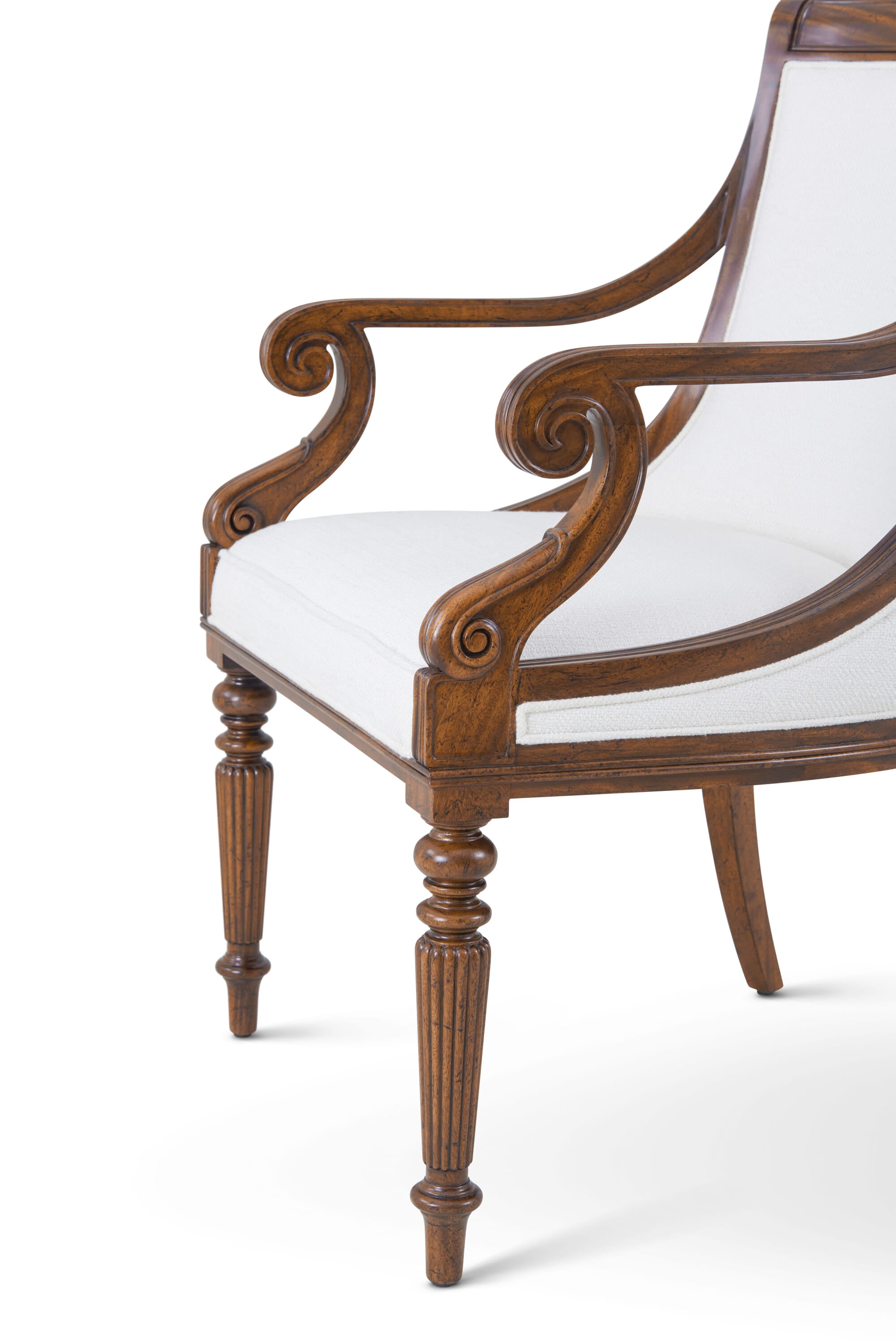 Floris Dining Arm Chair | Theodore Alexander | Sutter & Vale