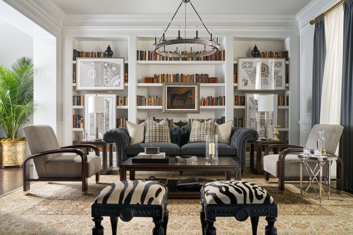Haringey Stool – Ottomans & Stools by Theodore Alexander | Sutter & Vale