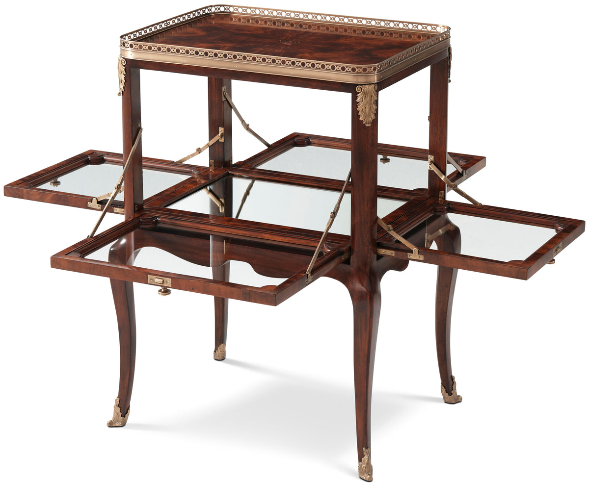 Pierced Vitrine Side Table | Theodore Alexander | Sutter & Vale