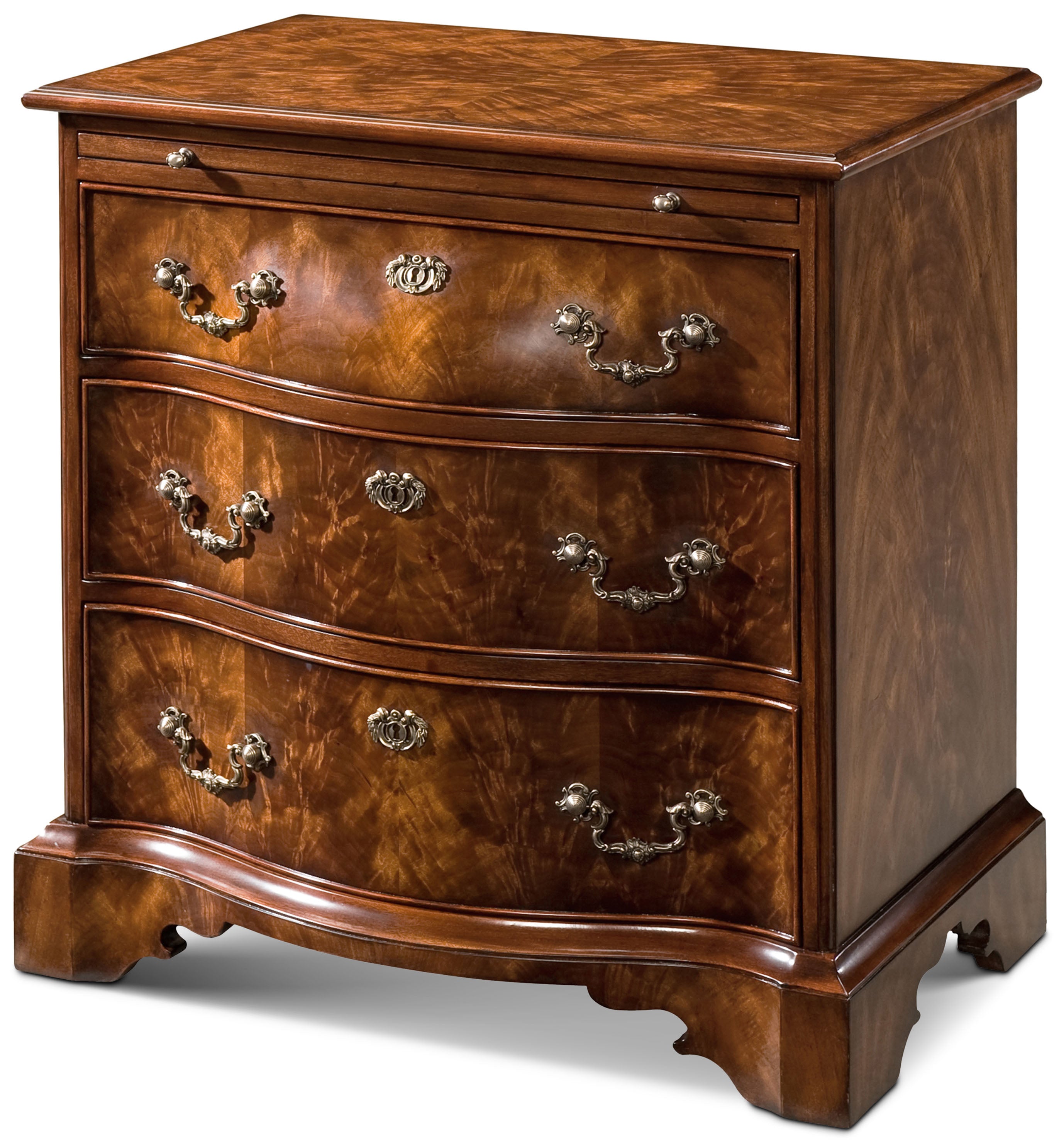 The India Silk Bedside Nightstand | Theodore Alexander | Sutter & Vale